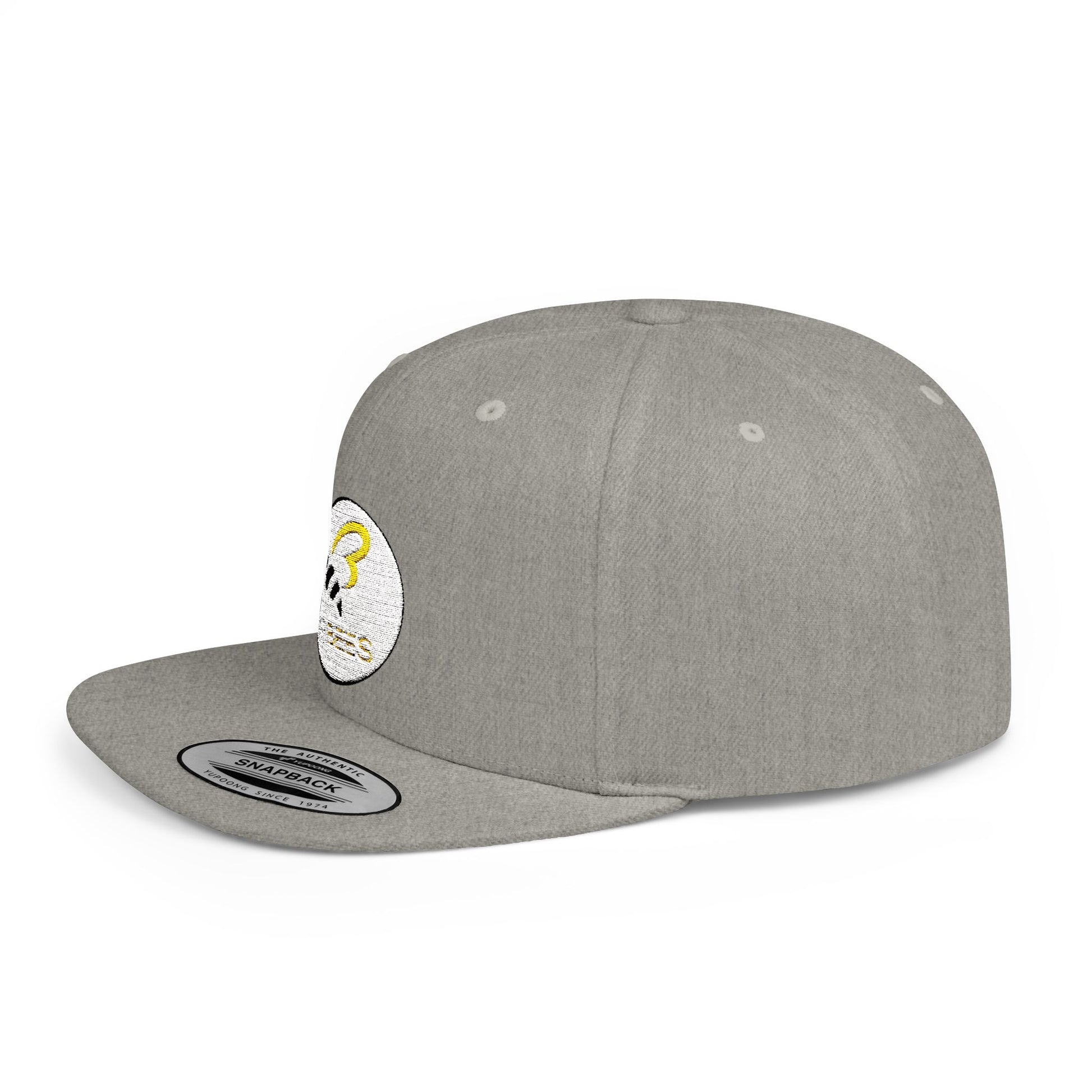 4RBees Logo Flat Bill Snapback - 4RBees
