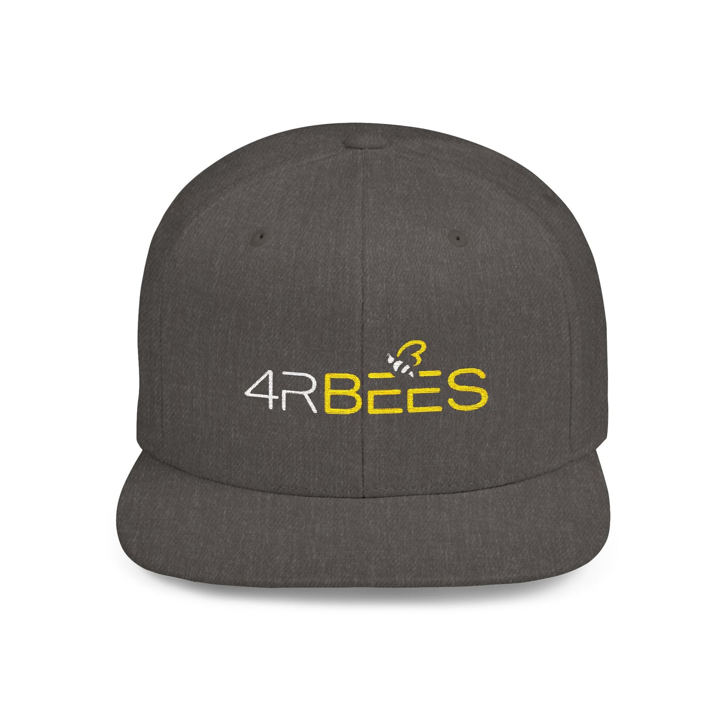 4RBees Flat Bill Snapback - 4RBees