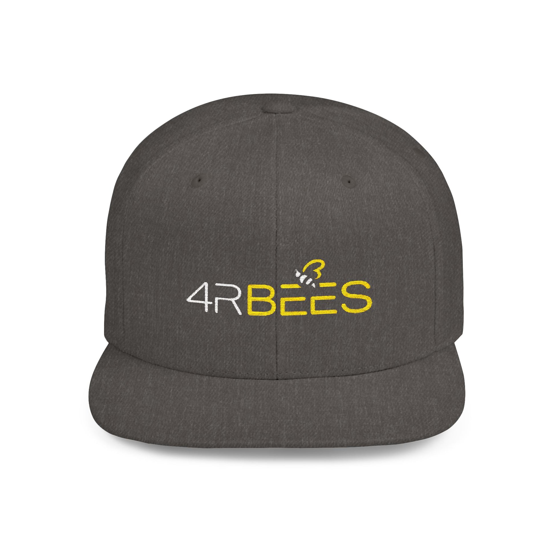 4RBees Flat Bill Snapback - 4RBees