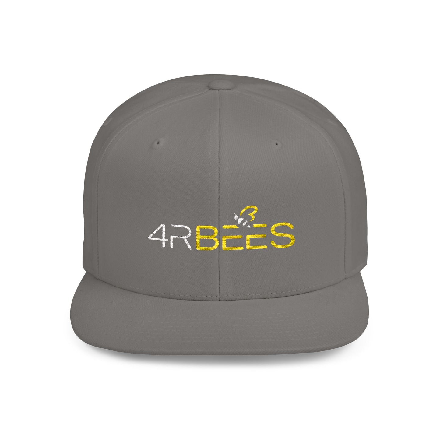 4RBees Flat Bill Snapback - 4RBees