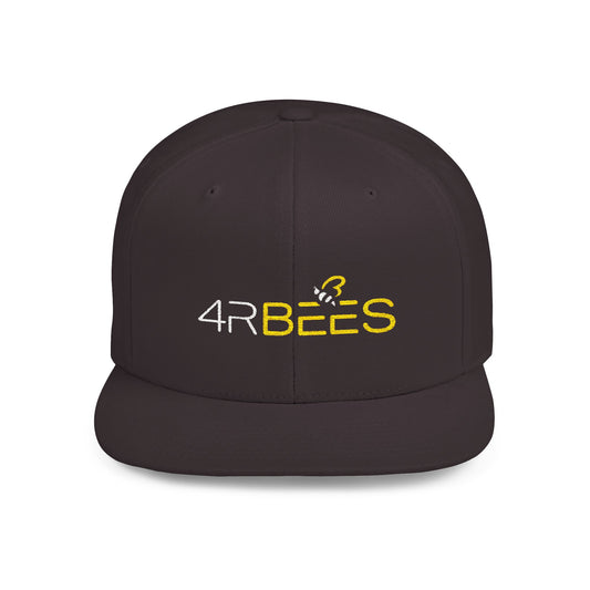 4RBees Flat Bill Snapback - 4RBees