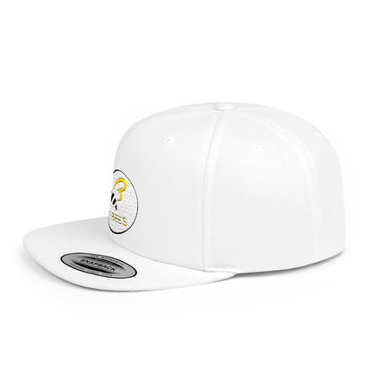 4RBees Logo Flat Bill Snapback - 4RBees