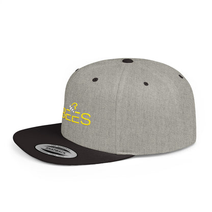 4RBees Flat Bill Snapback - 4RBees