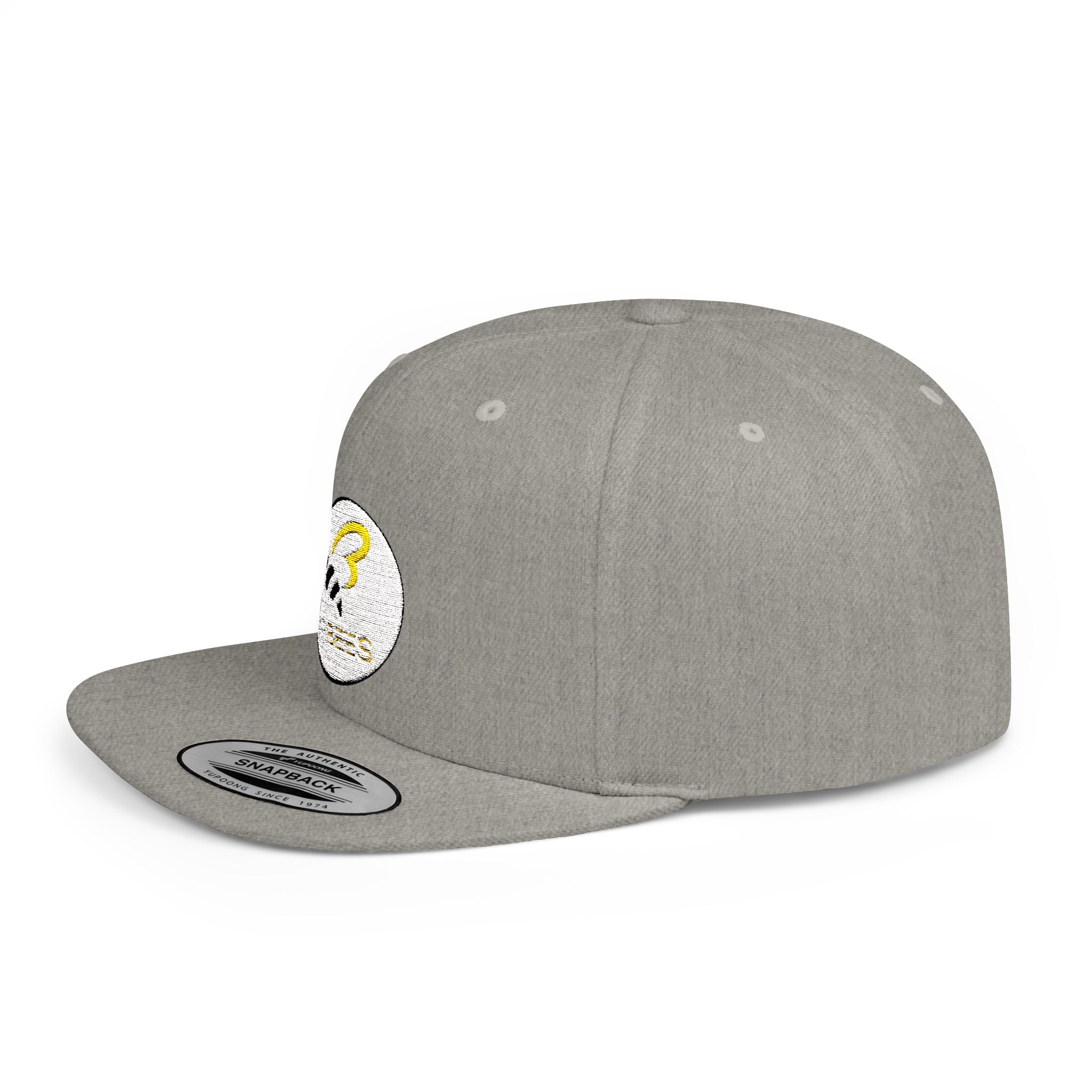 4RBees Logo Flat Bill Snapback - 4RBees