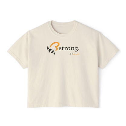 4RBEES STRONG Women's Boxy Tee