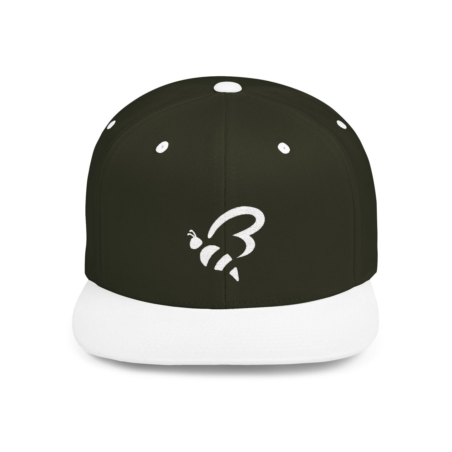 Big Bee Flat Bill Snapback