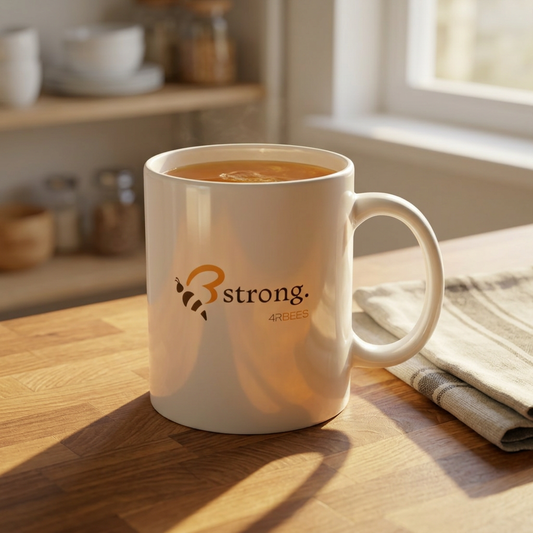 4RBEES STRONG Ceramic Mug, 11oz