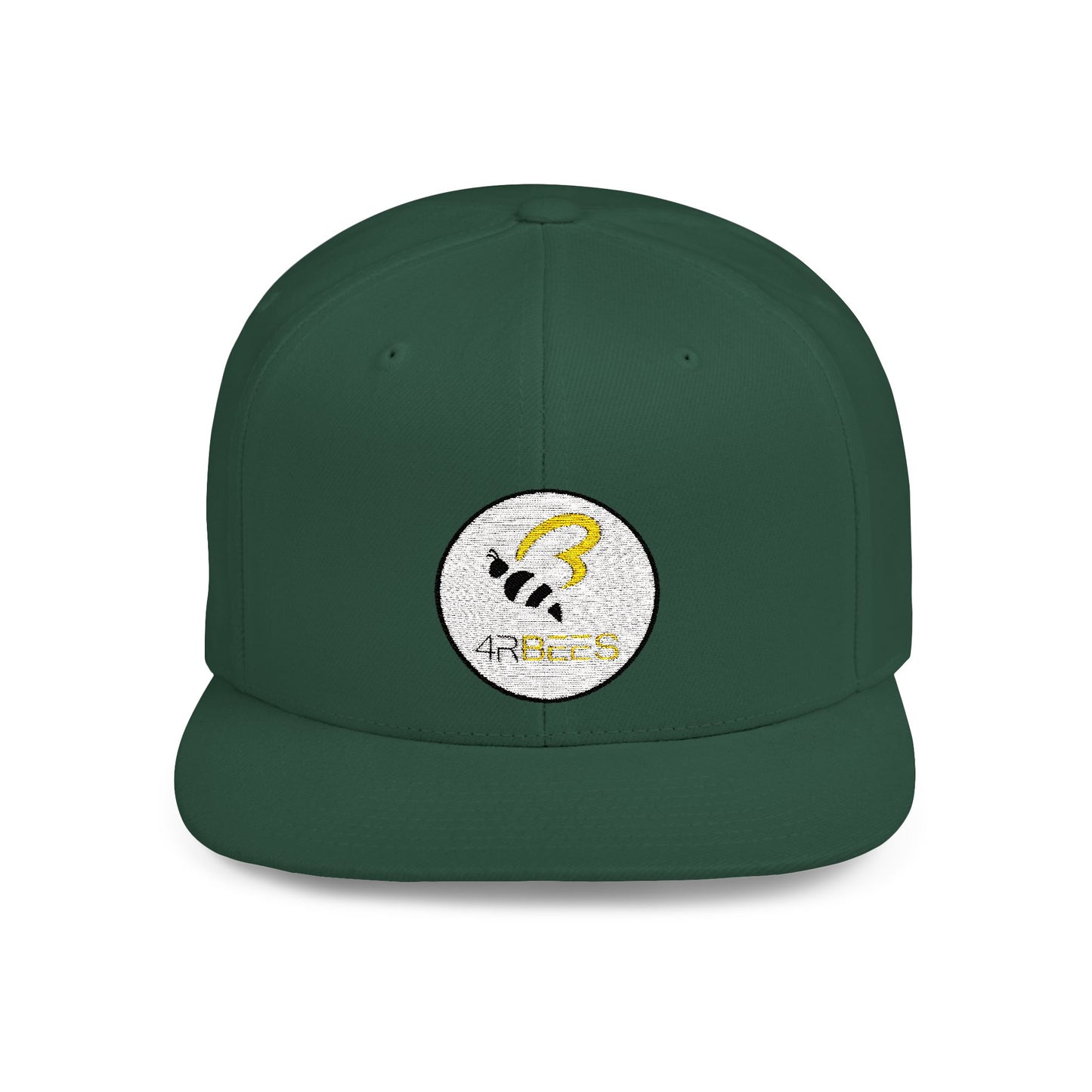 4RBees Logo Flat Bill Snapback