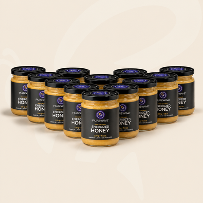 PureWave® Raw Energized Honey – 12 Pack Case
