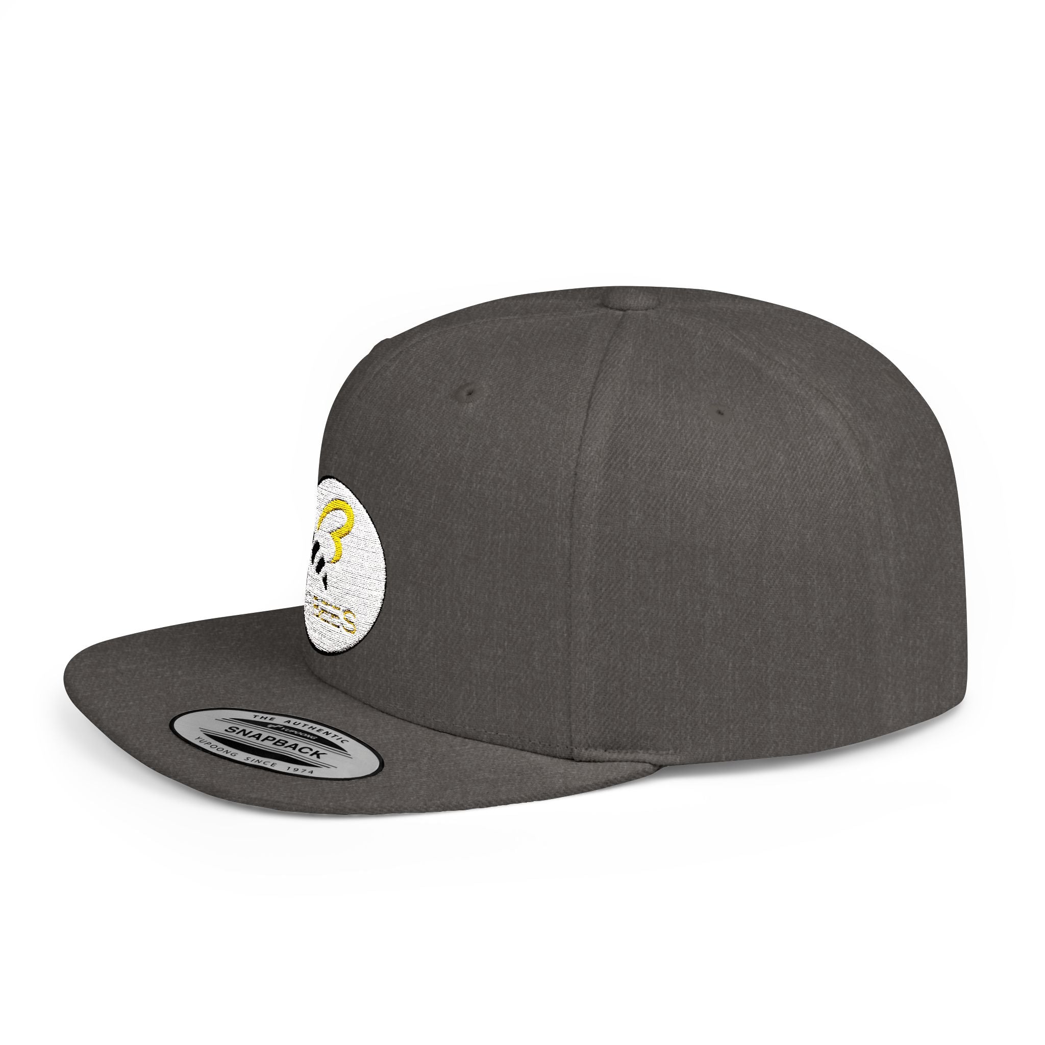 4RBees Logo Flat Bill Snapback - 4RBees