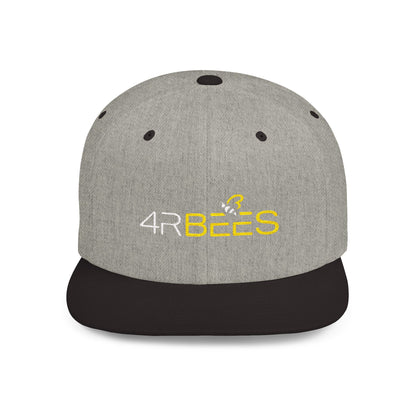 4RBees Flat Bill Snapback - 4RBees