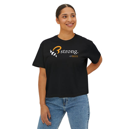 4RBEES STRONG Women's Boxy Tee