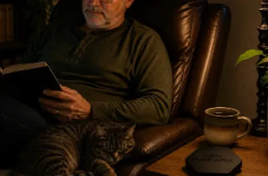 Beside your favorite chair