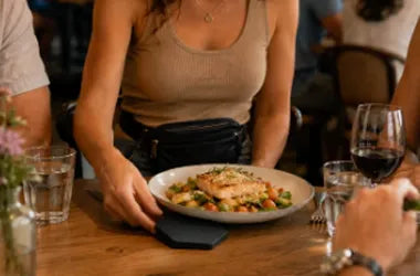 Under your plate
